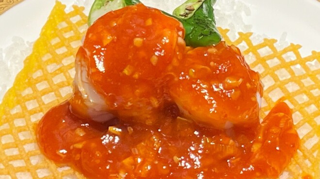 中国料理ベルビュー慶招樓 - 料理写真:大海老のチリソース