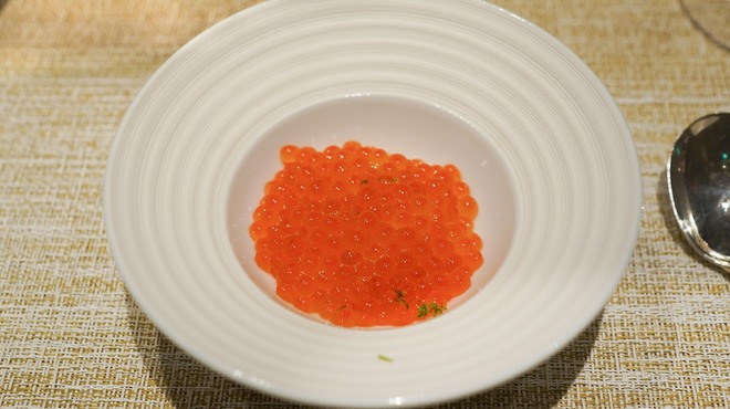 SUGALABO - 料理写真:新いくら、森浦さんの雪室熟成じゃがいも