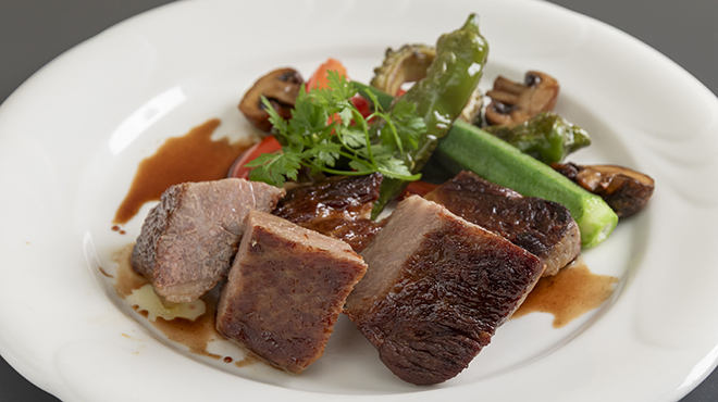 Di-Shiner - 料理写真:黒毛和牛のロースト