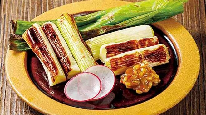 鮨炉まん - 料理写真:一本白葱味噌