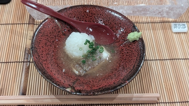 金澤 鮨 洋次郎 - 料理写真:鯛の蒸し寿司