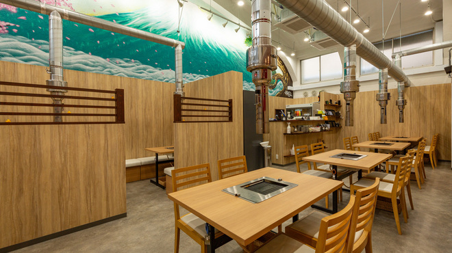 야키니쿠 내장구이 니쿠타레야 이즈미사노점 히노데유 아토치