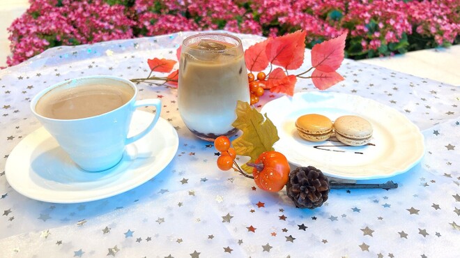 カフェテラス 銀木犀 - ドリンク写真:あんサンブル～秋の三重奏～