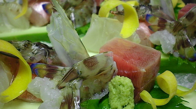志木葉 - 料理写真:御造里盛り合わせ