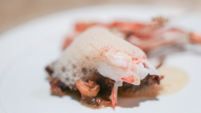 Itsuki - 料理写真:２０２５年１０月再訪：愛知 手長海老　新潟 天然舞茸☆