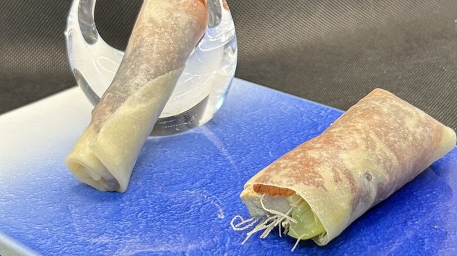 瑞瓏 - 料理写真:二種北京ダック食べ比べ