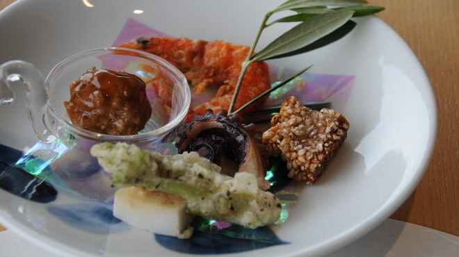 創作料理と天ぷら 秋月 - 料理写真:会席　前菜