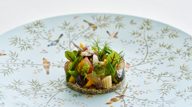 SIMOSE French Restaurant - 料理写真:菜園風野菜のマリネ　