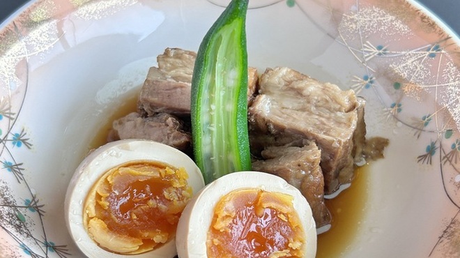 銀座 新大阪ワシントンホテルプラザ - 料理写真:霧島山麓豚の角煮と煮卵