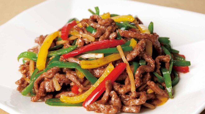 香港蒸龍 - 料理写真:チンジャオロース