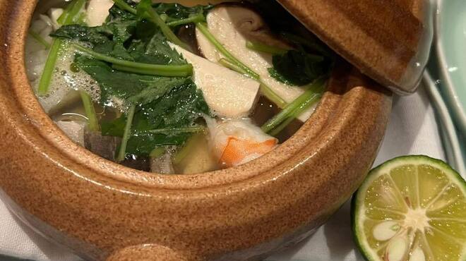 大三 - 料理写真:王様の土瓶蒸し