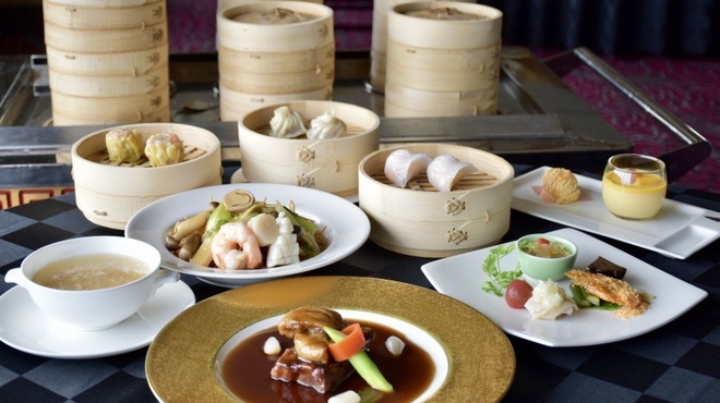 聚景園 - 料理写真:飲茶＆ローストビーフ食べ放題付 聚景園ディナーコース