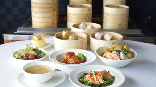 聚景園 - 料理写真:飲茶食べ放題付 聚景園ランチセット