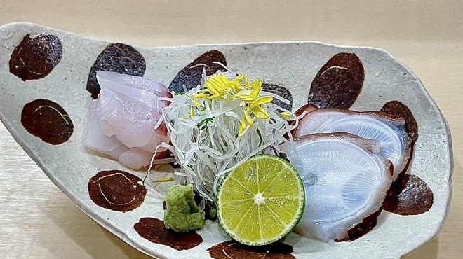 佐とう - 料理写真:お造り/ スジアラ・マダコ