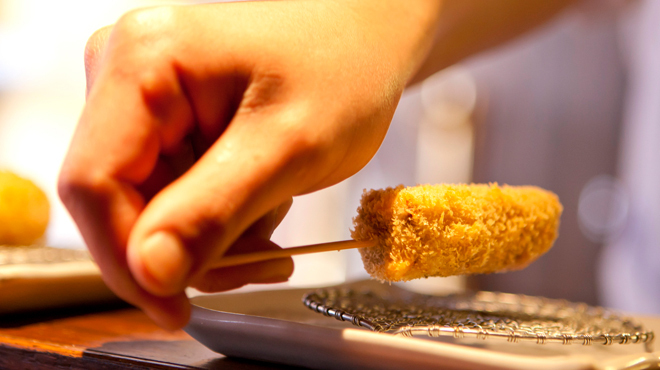 串揚げ大ひら  - メイン写真: