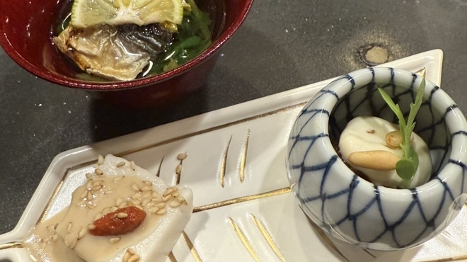 日本料理　花木鳥 - 料理写真:前菜