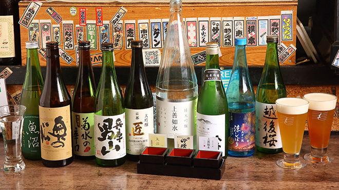 呑み喰い処 黒さん - ドリンク写真:地酒各種あります