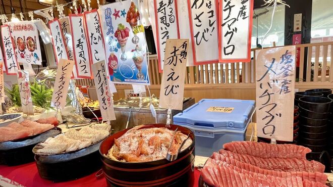 牡蠣･海鮮食べ放題 松島おさしみ水族館 - 料理写真:刺身×牡蠣×牛タン放題！
