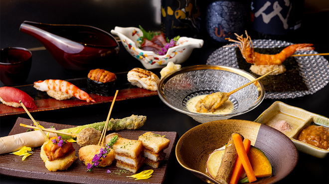 銀座 串揚げと鮨 芦屋 - メイン写真: