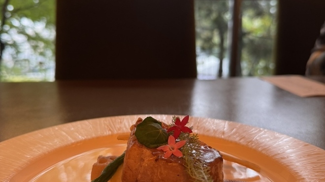 la mura 神戸会下山 - 料理写真:メインは豚肉