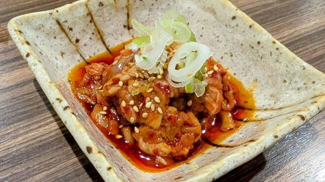 厚切りレアとんかつ やまとん - 料理写真:チャンジャ