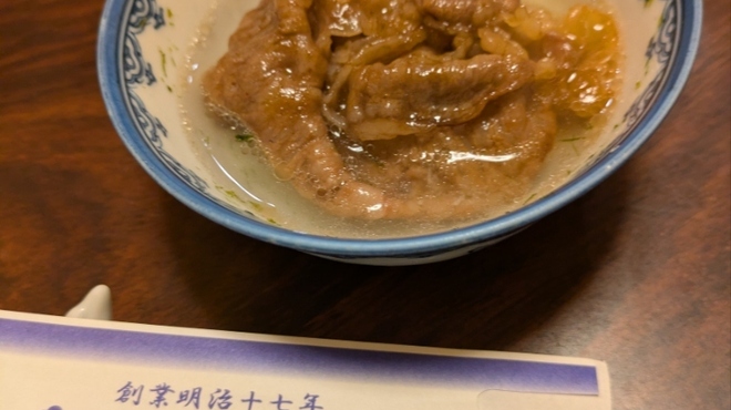 本 せきぐち - 料理写真:２回目はせきぐち特製のお出汁で