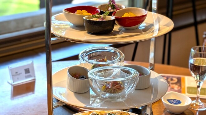 オールデイダイニング カルイザワグリル - 料理写真:ティースタンド