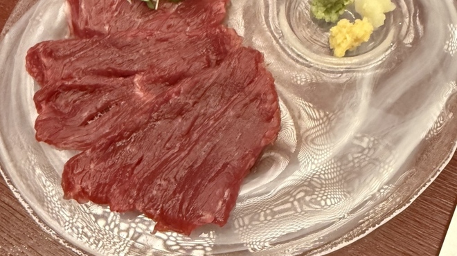 花木鳥 - 料理写真:追加の馬刺し