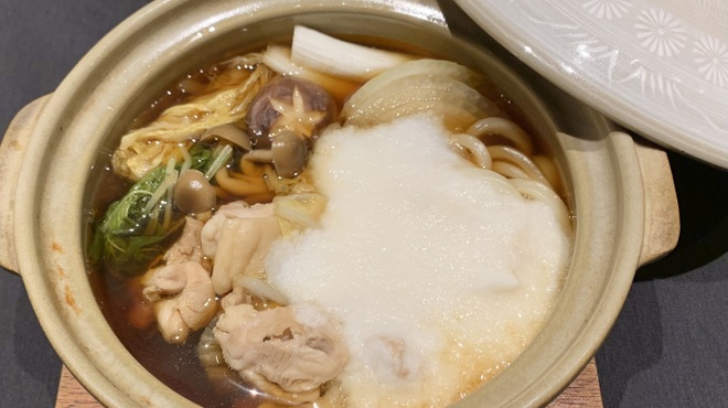 瓢 - 料理写真:すき焼き風とろろ鍋