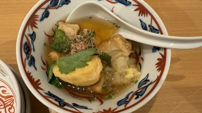 口福 みなみ - 料理写真:生麩と真丈のあげだし