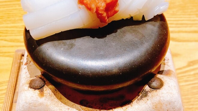 緩音 - 料理写真:烏賊石焼き