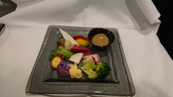 アンティコ　カステッロ - 料理写真:バーニャカウダ