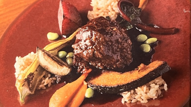 北鎌倉 紫−ゆかり− - 料理写真:牛頰肉のビロード煮　