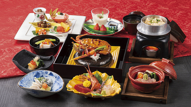 日本料理　さざんか - 料理写真:12月会席牡丹