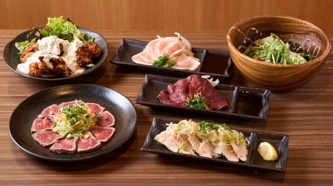 290円酒場 精肉屋 - 料理写真:コース料理