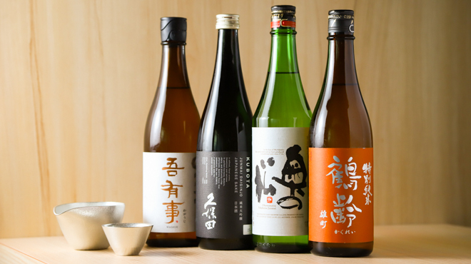つるまつ - ドリンク写真:日本酒