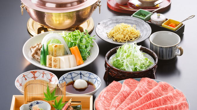 人形町 今半 東京ガーデンテラス紀尾井町店 - 料理写真:お定食　しゃぶしゃぶ【120g】