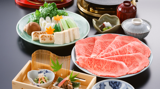 人形町 今半 東京ガーデンテラス紀尾井町店 - 料理写真:お定食　すき焼【120g】