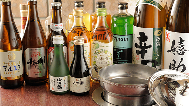 しゃぶ扇 - ドリンク写真:ボトル集合