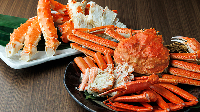 壽喜燒 松葉蟹・鱈場蟹吃到飽 和牛與螃蟹 三條河原町店