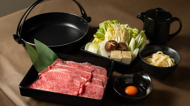 夜汽車 - 料理写真:すき焼きセット