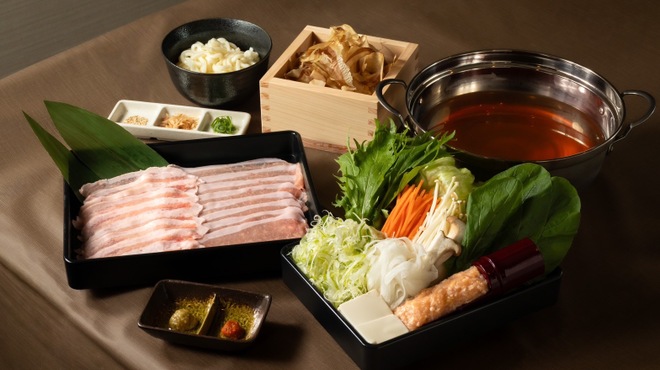 夜汽車 - 料理写真:2025/12/1〜新メニュー旨出汁しゃぶしゃぶセット