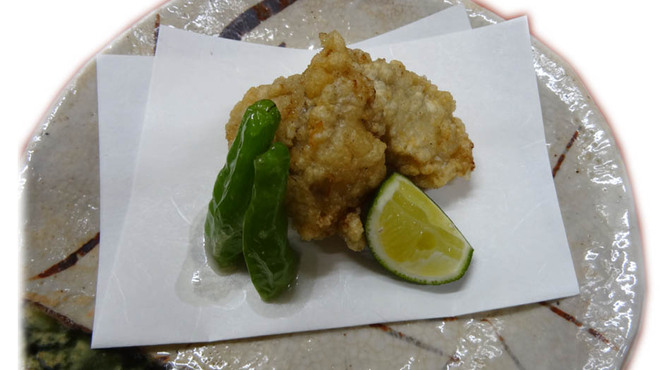 阿寓 - 料理写真:河豚唐揚げ