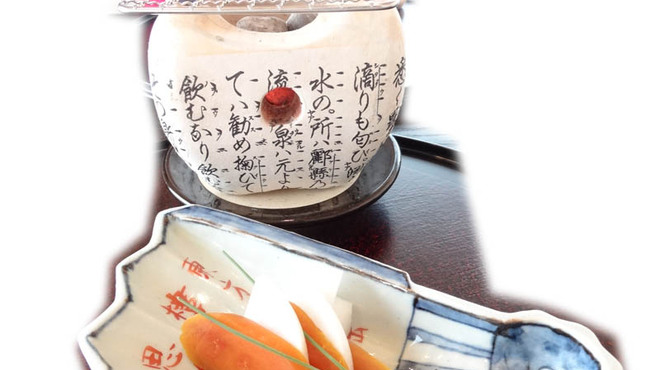 阿寓 - 料理写真:正月火取り唐墨