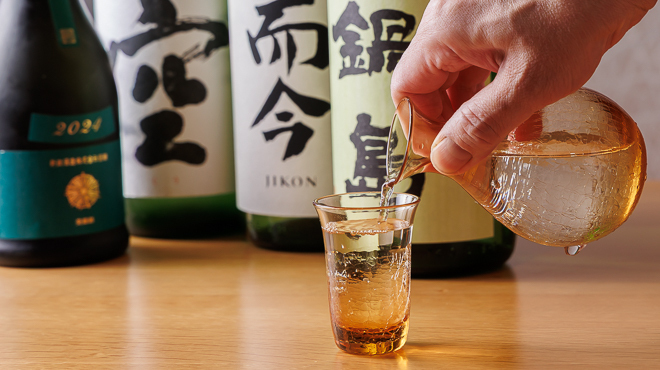 趣肴 あおき - ドリンク写真:希少な日本酒