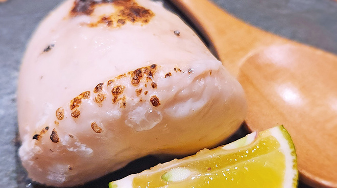 北新地平八 - 料理写真:ふく白子焼き