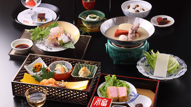 和処 よしの - 料理写真:冬の雪見弁当