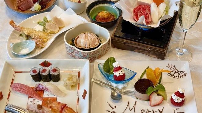 鮨 玉かがり 天ぷら 玉衣 - 料理写真:2025クリスマスディナー