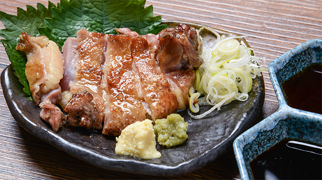 鶏と無限の可能性 - 料理写真:上もものタタキ