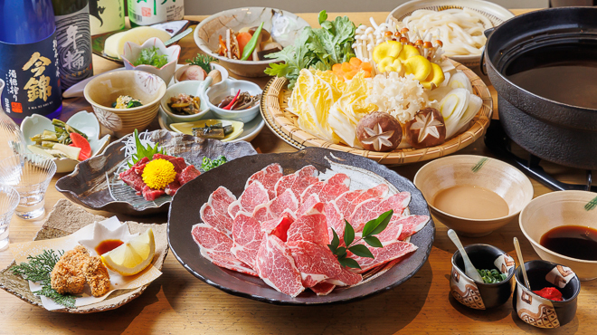 信州伊那谷の味 勘太郎 - 料理写真:馬肉づくしコース（伊那コース）